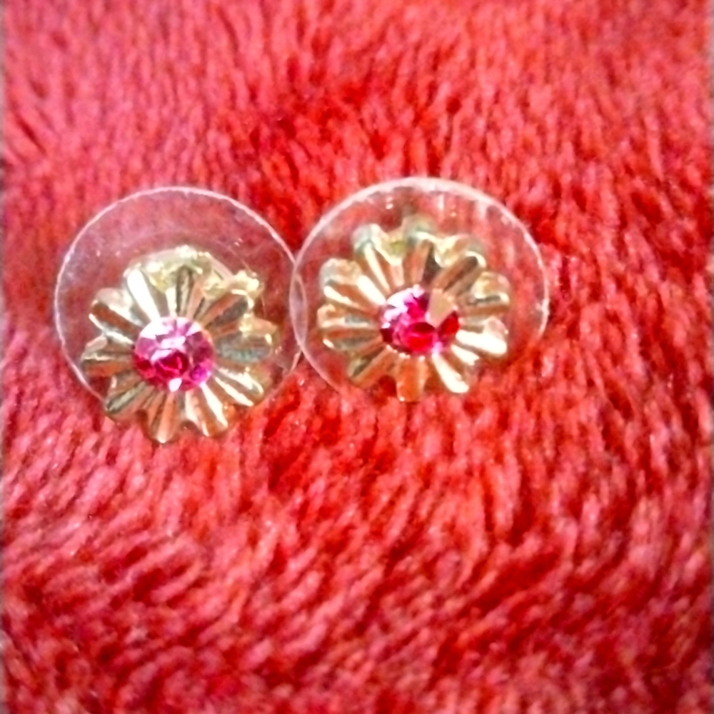 Pierced earrings in like new condition